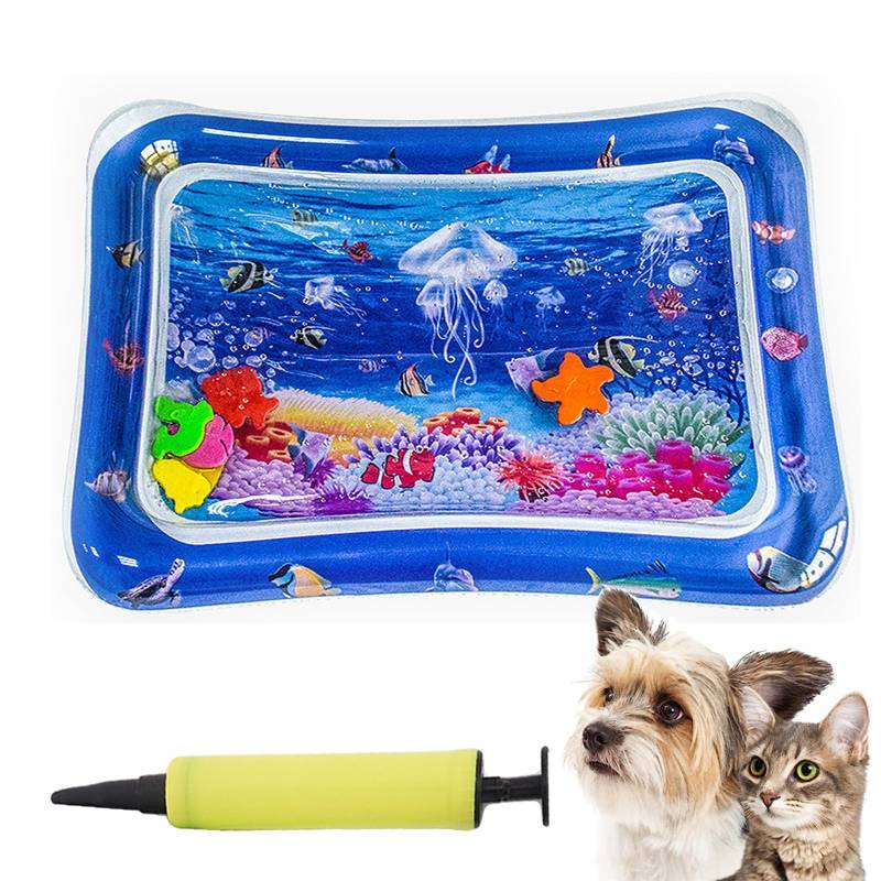 Water Play Mat for Cats, Cat Water Play Mat for Indoor Cats, Water Mat for Cats Play, Pet Water Sensory Play Mat for Cats, Inflatable Water Playmat for Indoor Cats (#3) von Pwzoax