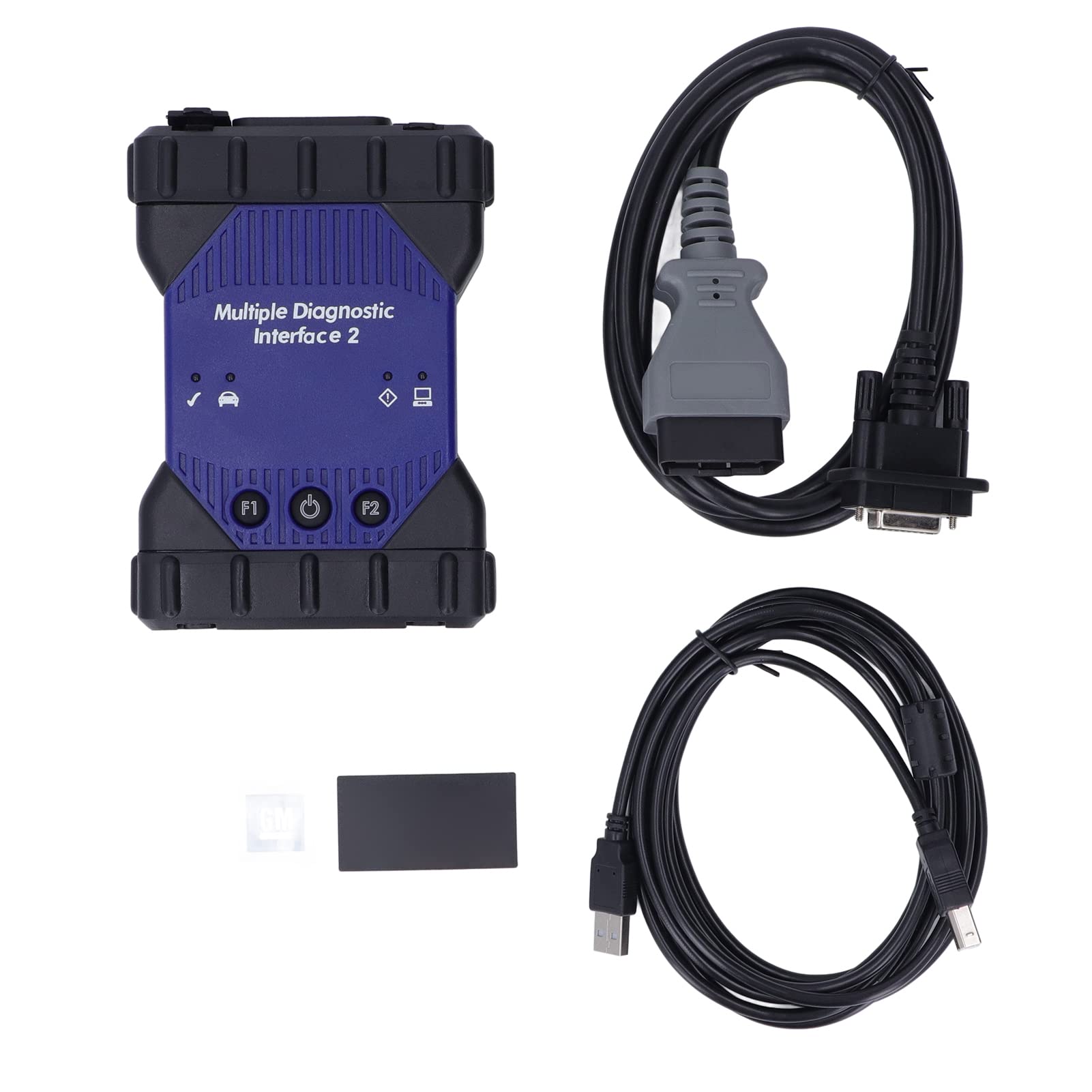 OBD2-Diagnosescanner, Professionelles MDI 2-Mehrfachschnittstellen-WiFi-Diagnosewerkzeug ECU-Programmierung OBD2-Scanner Zur Diagnose und Reparatur von Automobilen, Plug-and-Play, für DLC-Kabel von Pyhodi