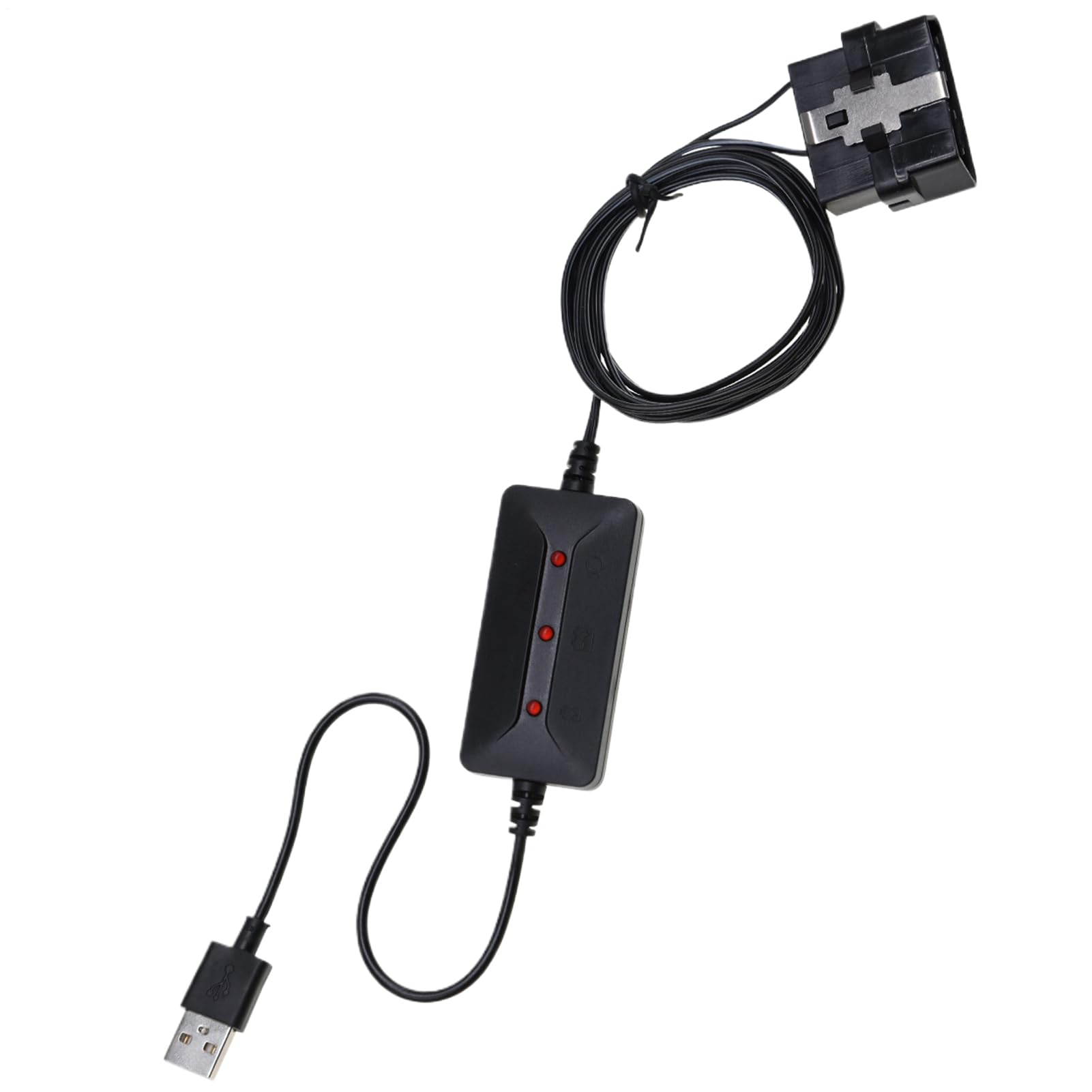 Electric Bike Battery Jumper Cable, Portable USB Power Bank Operated Jump Starter, Smart OBD Memory Protection, Anti-Short Circuit Design for Roadside Use, 59.06 inch Cable Length Electric Bike Battery Jumper Cable, Portable USB Power Bank Operated Jump Starter, Smart OBD Memory Protection, Anti-Short Circuit Design for Roadside Use, 59.06 inch Cable Length von Pzuryhg
