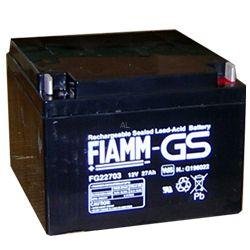 FIAMM Bleiakku FG22703 12,0Volt 27.000mAh mit M5 Schraubanschluss von Q-Batteries
