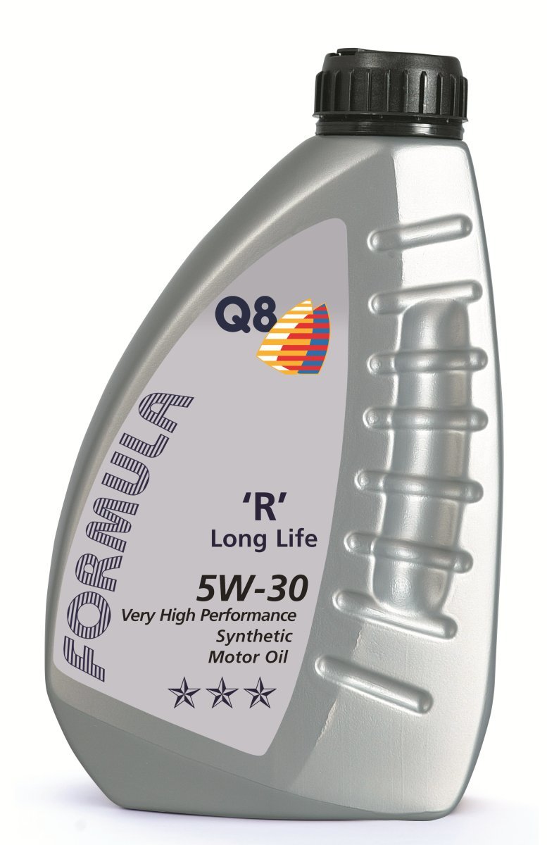 Q8 Formula VX Long Life 5W-30, 1Liter Ultrahochleistungs-Motoröl von Q8 Oils Kuwait Petroleum