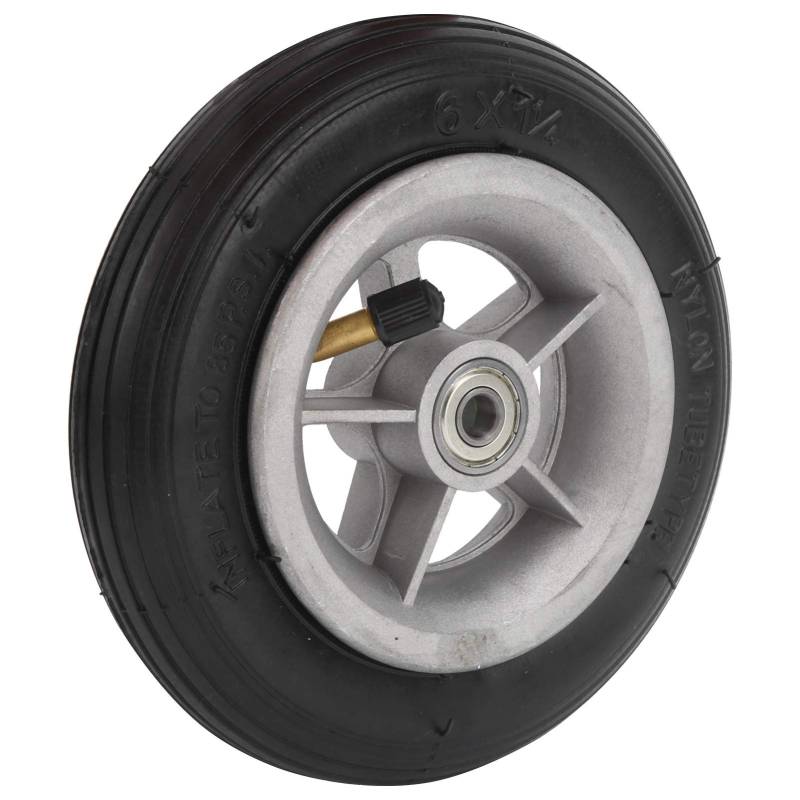 Qanyegn 6x1 1/4 6 -Zoll -Gummi -Rad, elektrisches Verschleiß Widerstandsrad, elektrischer Roller -Inflation Gummireifen für elektrischen Roller von QANYEGN