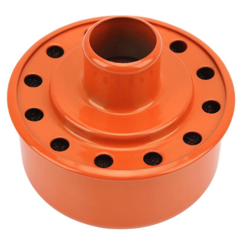 Runder Ventildeckel-Entlüfter, Metall-Ventildeckel-Entlüfter, Runder Push-in-Entlüfter, Ersatz Für Motorentlüfter, Passend Für SBC BBC SBF 327 350 302 454 502(Orange) von QANYEGN