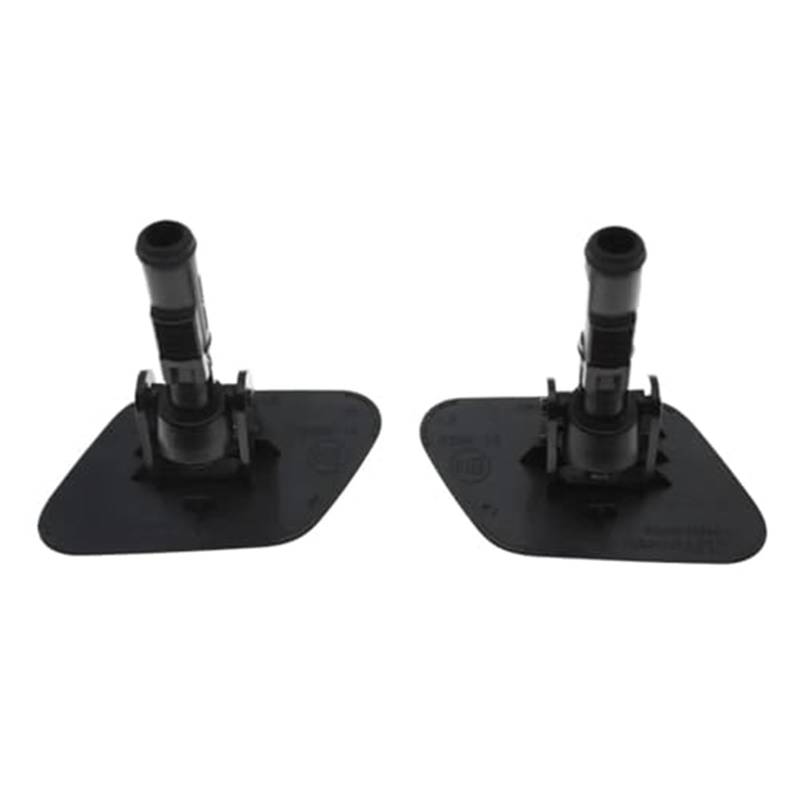 QASULER, for Hyundai, for Genesis, 2012 2013 2014 Frontscheinwerferwaschanlage Sprühdüse Jet mit Abdeckkappe Abdeckung für Autowaschdüsen(Black Set) von QASULER