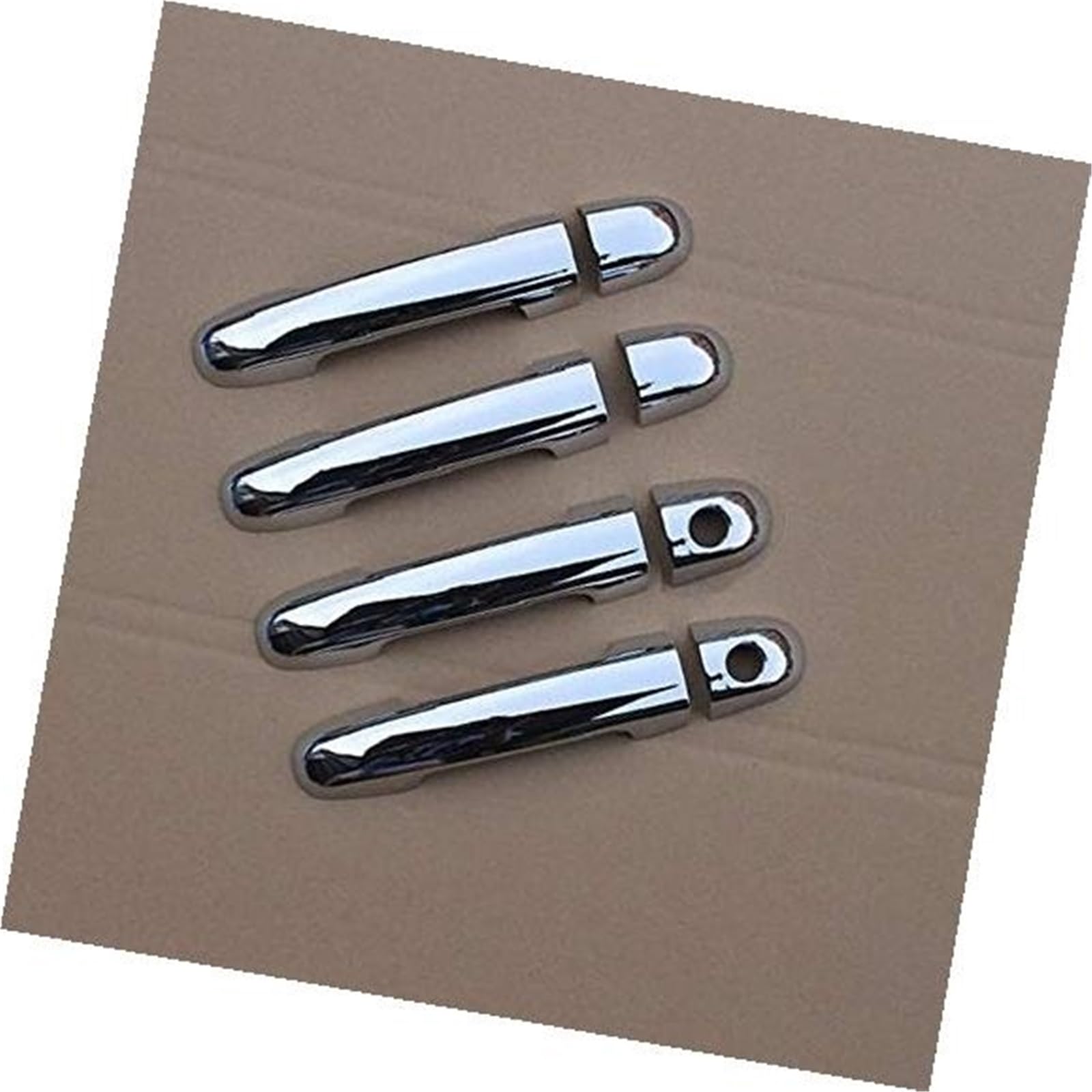 QASULER, for Kia, Ceed Cee'd 2006 2007 2008 2009 2010 2011 2012 Neue Chrom Auto Türgriff Abdeckung Trim Aufkleber Auto Styling Zubehör Autotürgriffabdeckung(Black 2 Keyholes) von QASULER