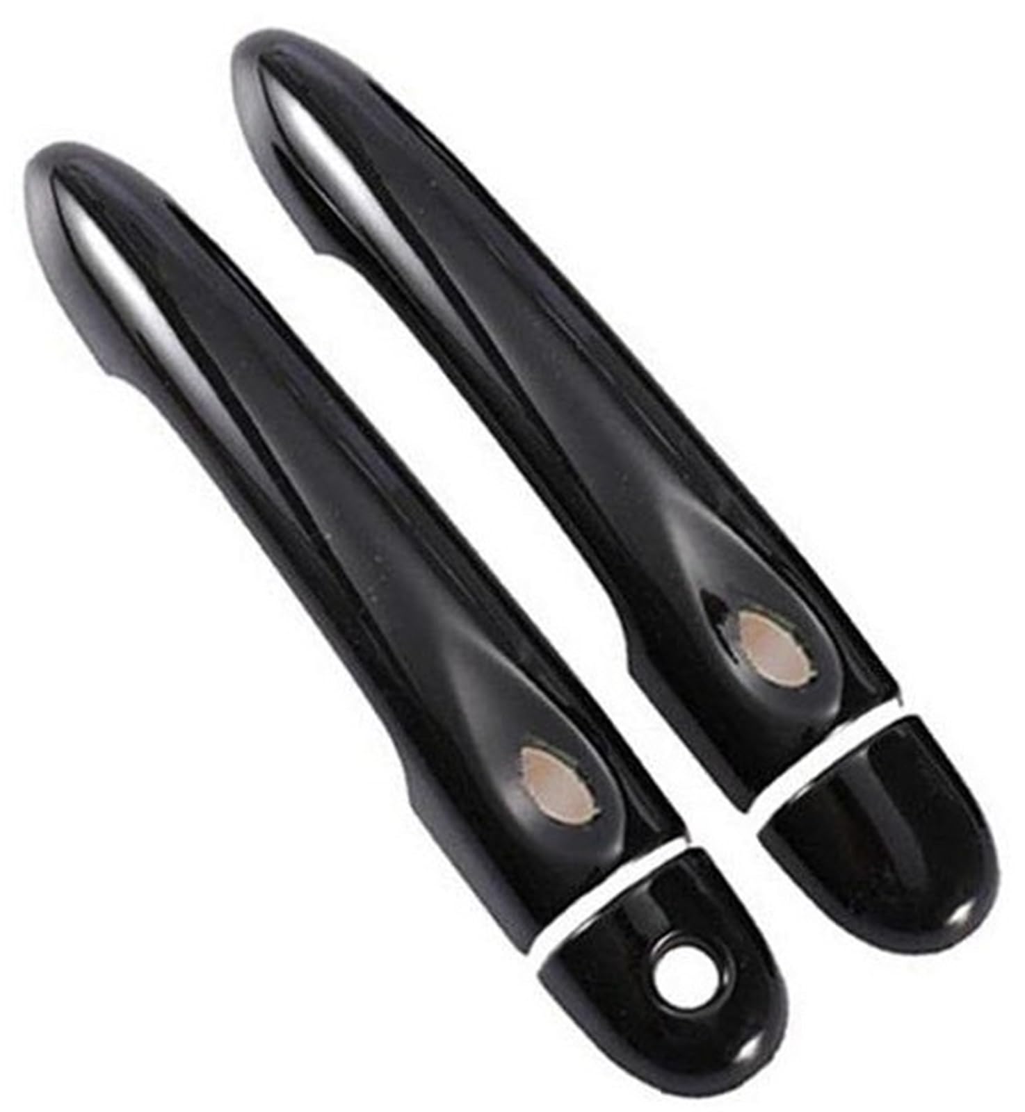 QASULER, for Renault, Alpine Vision A110 2017 2018 2019 2020 2021 Glänzende Kohlefaser-Autotürgriffabdeckung Autotürgriffabdeckung(Black 1key 2 Button) von QASULER