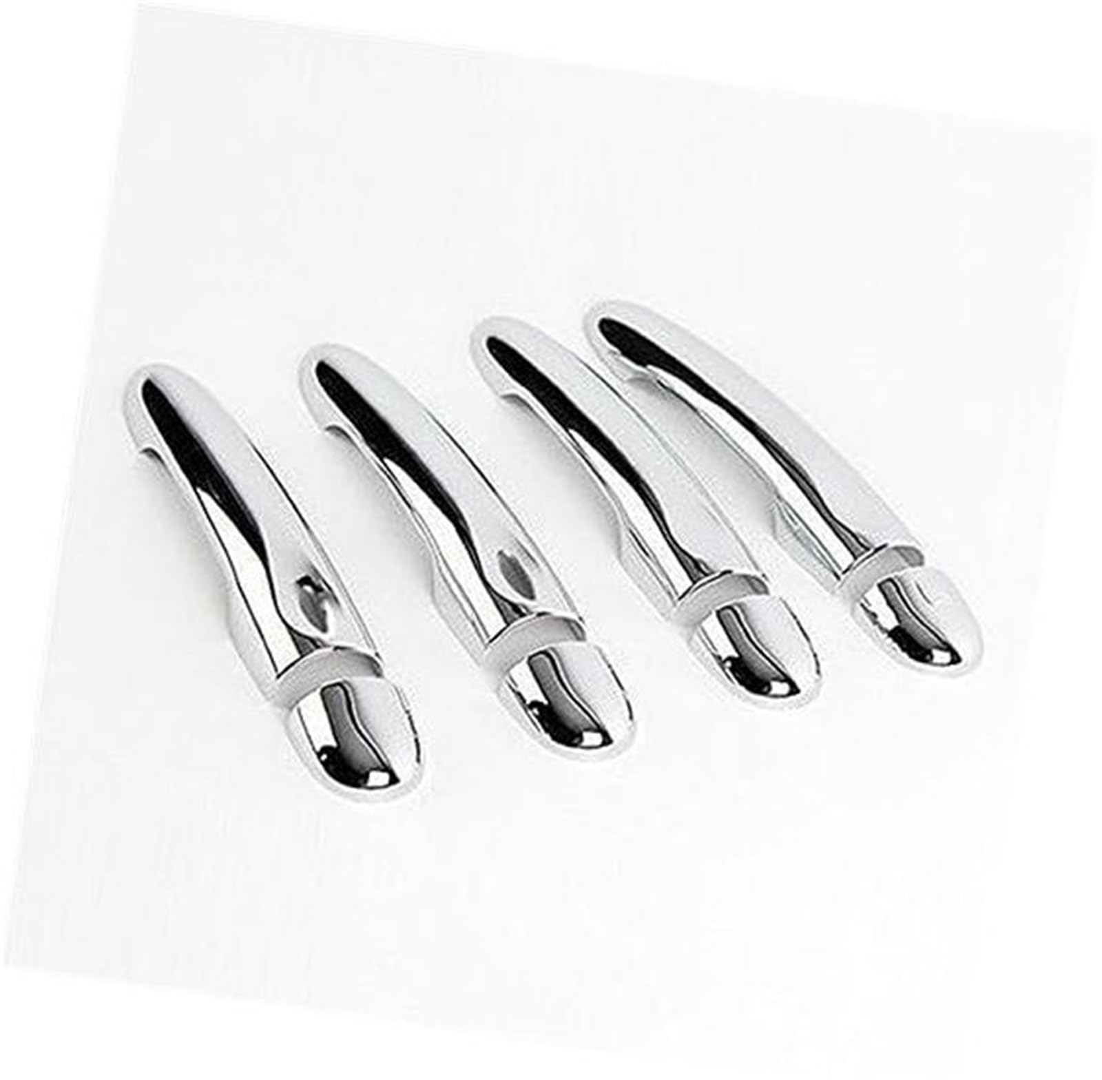 QASULER, for Renault, Captur Kaptur, for Samsung, QM3 2013 2014 2015 2016 2017 2018 2019 2020 Autotürgriffabdeckung Zieraufkleber Styling Autotürgriffabdeckung(Black 4dr No Key 2 Buttons) von QASULER