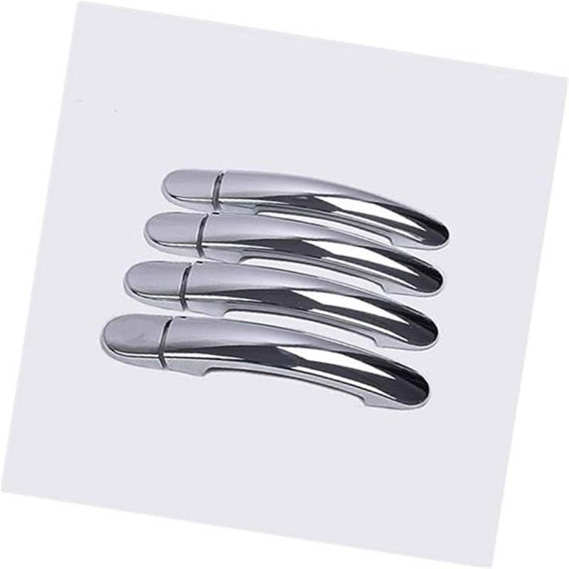 QASULER, for Seat, Altea Altea XL 2004–2016, Chrom-Carbonfaser-Autotürgriffabdeckungen Autotürgriffabdeckung(Black Model 6) von QASULER