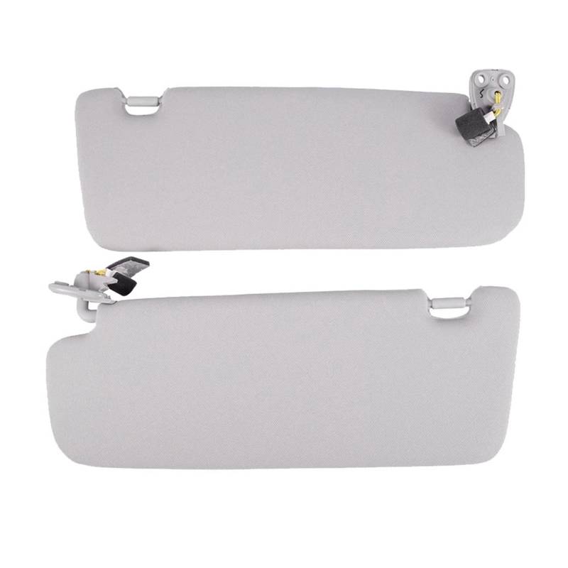 QASULER 1 Paar Auto-Innensonnenblendenschirm Grau, for Hyundai, for Sonata NF 2005 2006 2007 2008 2009, 852010R300X6 852020R300X6 Auto-Sonnenblende von QASULER
