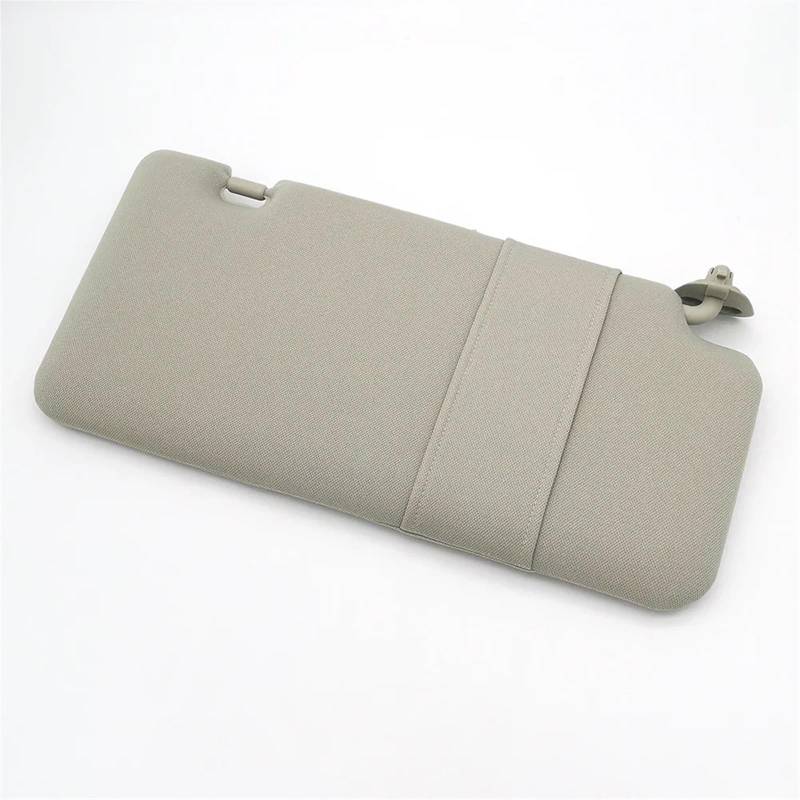 QASULER 1 Paar Linke rechte Seite Auto-Sonnenblende mit Spiegel, for Nissan, Tiida 2005–2012 Zubehör Auto-Sonnenblende von QASULER