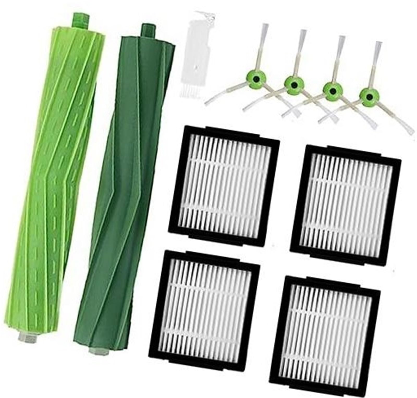 QASULER 11-teiliges Zubehörset, Ersatzteil, for IRobot Roomba Combo J7+ Staubsauger, 2 Rollenbürsten, 4 Filter, 4 Seitenbürsten Staubsauger-Ersatzteile QASULER 11-teiliges Zubehörset, Ersatzteil, for IRobot Roomba Combo J7+ Staubsauger, 2 Rollenbürsten, 4 Filter, 4 Seitenbürsten Staubsauger-Ersatzteile von QASULER