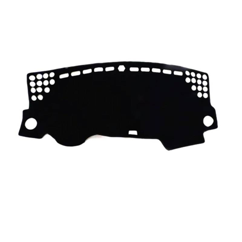 QASULER 2 Schichten LHD RHD Auto Sonnenschutz Kissen Auto Armaturenbrett Abdeckung Dash Matte Teppich Cape, for Kia, Picanto Morgen 2012 2013 2014 2015 2016 Armaturenbrettabdeckung(LHD Red) von QASULER