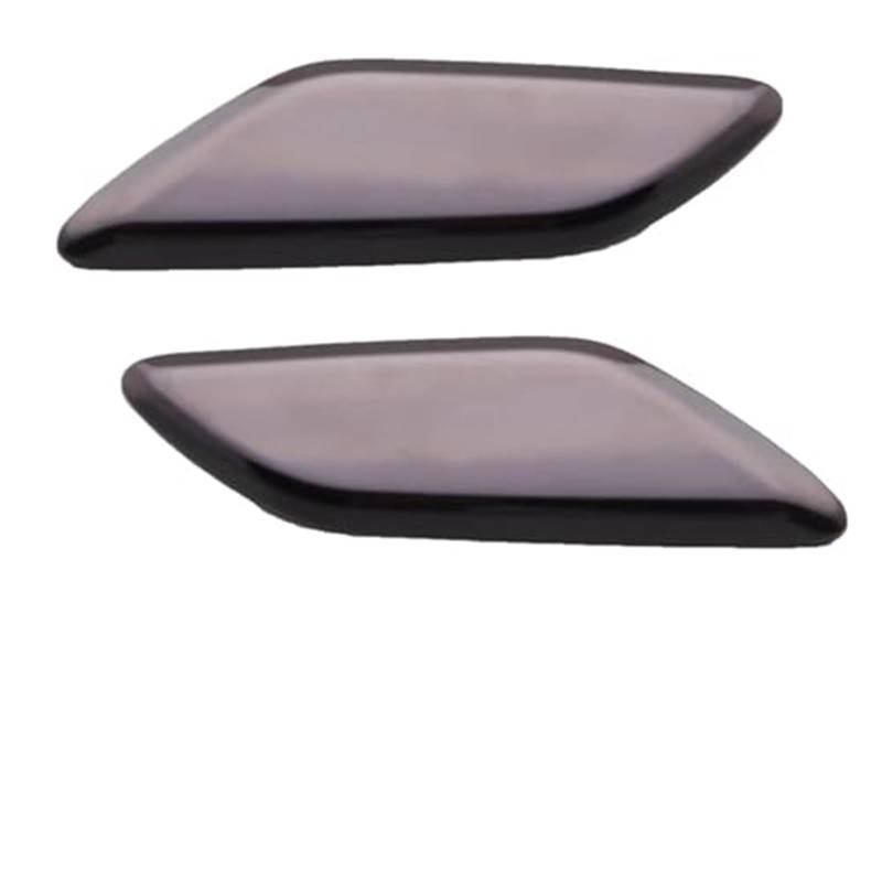 QASULER 2 Stück, for Mazda, 6 Atenza 2017 2018 2019 Scheinwerferwaschanlage Sprühdüsenabdeckung Deckel Auto Frontstoßstange Scheinwerferreiniger Jet Cap Trim Abdeckung für Autowaschdüsen(Black Purple von QASULER