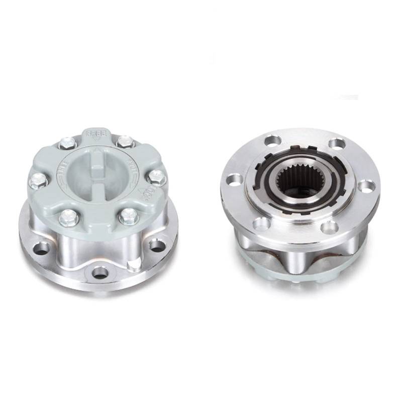 QASULER 2 Stück, for Mitsubishi, Pajero Triton L200 4x4 Montero 1990–2000 Freilauf-Sperrnaben B011 MD886389 Auto-Radmutternschloss von QASULER