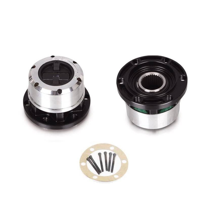 QASULER 2 Stück, for Nissan, Patrol 4x4 PU ab 90, TATA Sumo, for Ford, Maverick 90 Freilauf-Sperrnaben B021 AVM445 Auto-Radmutternschloss von QASULER