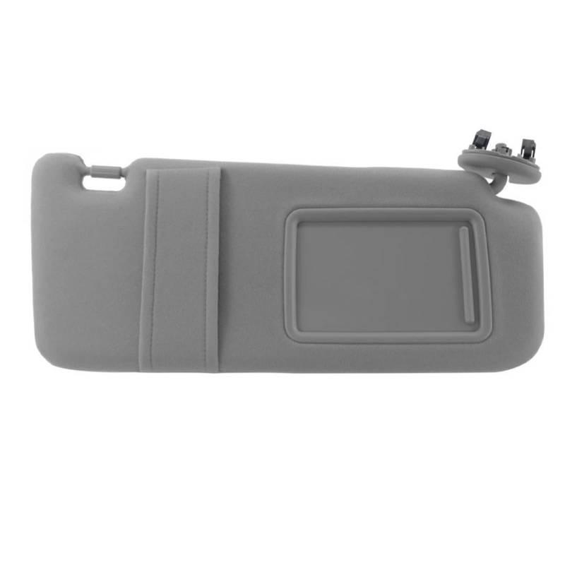 QASULER 2 Stück Auto Sonnenblende Sonnenschirm ohne Schiebedach Fahrer Beifahrerseite rechts Links Organizer, for Toyota, for Camry 2007–2011 Auto-Sonnenblende(Gray Right) von QASULER