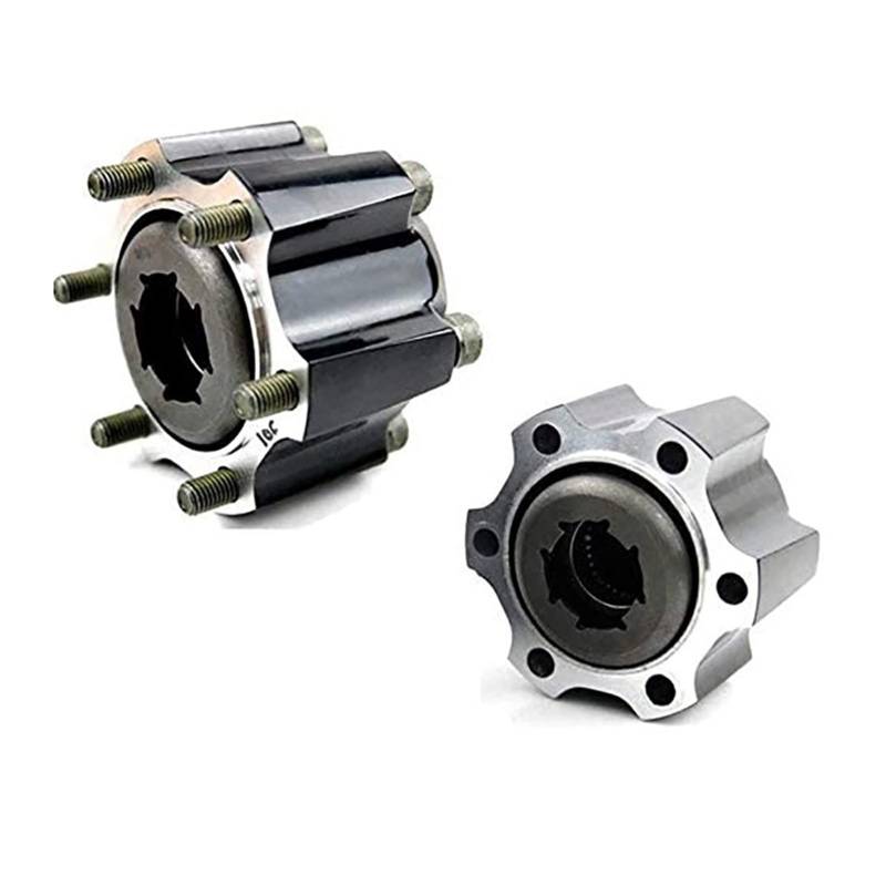 QASULER 2 Stück Freilauf-Sperrnaben, for Nissan, Safari GU Y61 Automatik B017 40250-VB200 40250VB200 Auto-Radmutternschloss von QASULER