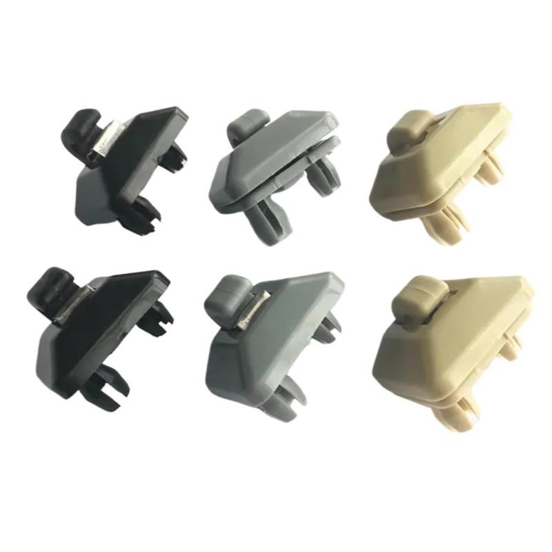 QASULER 2 Stück Innen-Sonnenblenden-Clip-Halterhaken, for, A1 A3 S3 A4 S4 A5 S5 Q3 Q5 TT Auto-Sonnenblende(2pcs beige) von QASULER