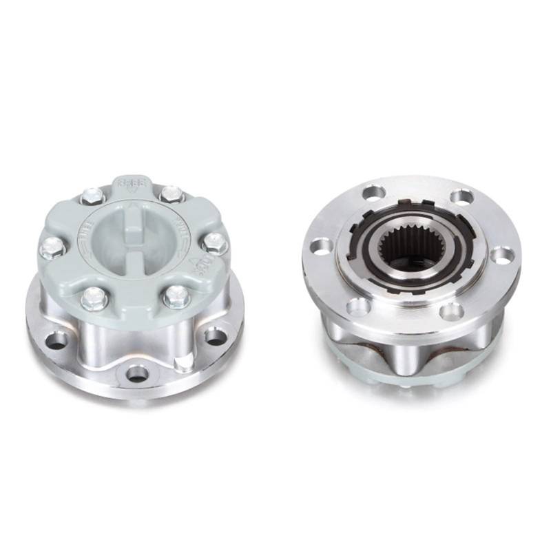 QASULER 2 Stück Preis Freilauf-Sperrnaben, for Mitsubishi, Pajero Triton L200 4x4 Montero 1990-2000 B011 MD886389 Auto-Radmutternschloss von QASULER