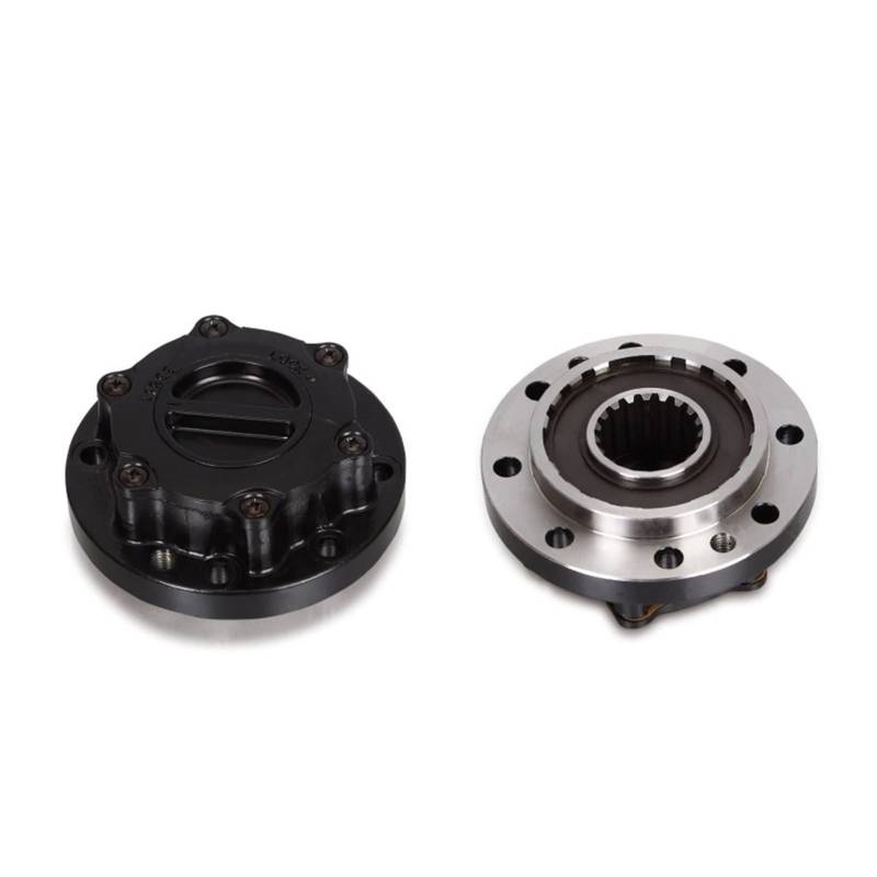 QASULER 2 Stück X Freilauflager-Verriegelungsnaben, for Mitsubishi, Fuso Canter Truck 4x4 1996–2004 FE639 FG B041 Auto-Radmutternschloss von QASULER