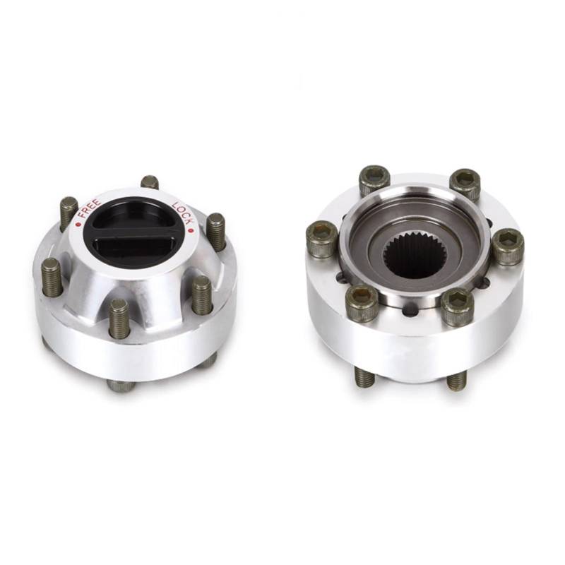 QASULER 2 Stück X Naben mit manueller Freilaufsperre, for Nissan, Patrol MK MQ P40 80-89 40250-C6000 B046 40250C6000 Auto-Radmutternschloss von QASULER