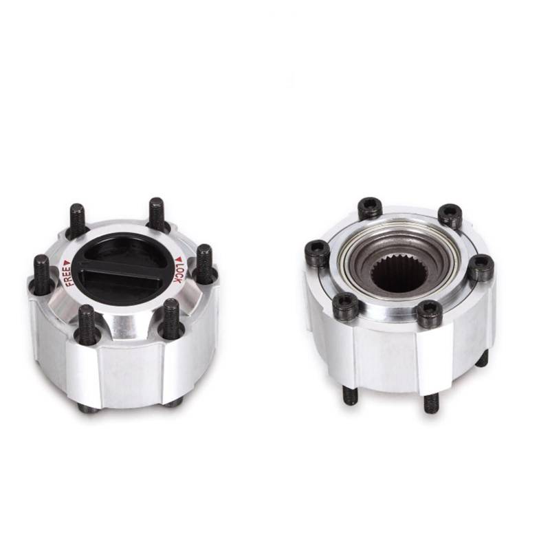 QASULER 2 Stück X Naben mit manueller Freilaufsperre, for Nissan, Pickup Pathfinder Navara D21 D22 B014 40250-2S610 402502S610 Auto-Radmutternschloss von QASULER