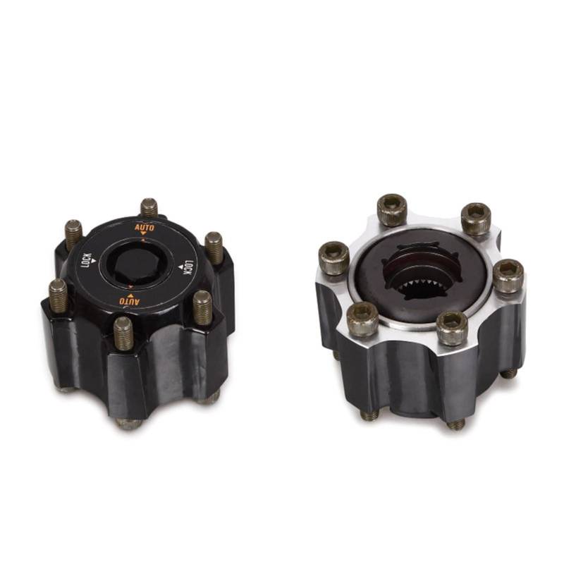 QASULER 2 Stück X Radfeststellnaben, for Nissan, Safari GU Y61 Automatik B017 40250-VB200 Auto-Radmutternschloss von QASULER