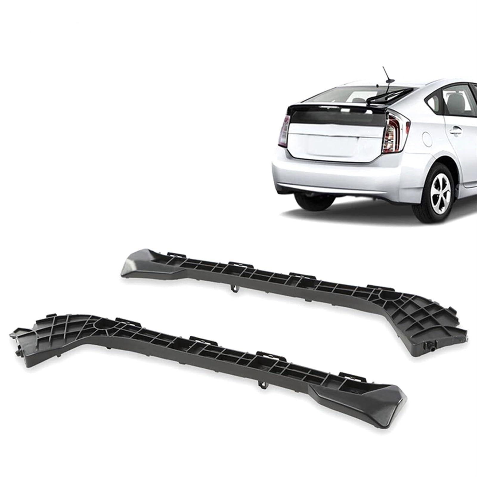 QASULER 2PCS Rechts und Links Hinten Stoßstange Abdeckung Retainer Halterung Set Teile Zubehör, for Toyota, Prius 2010-2015 5257547020 5257647020 Auto-Stoßstangenhalterung QASULER 2PCS Rechts und Links Hinten Stoßstange Abdeckung Retainer Halterung Set Teile Zubehör, for Toyota, Prius 2010-2015 5257547020 5257647020 Auto-Stoßstangenhalterung von QASULER