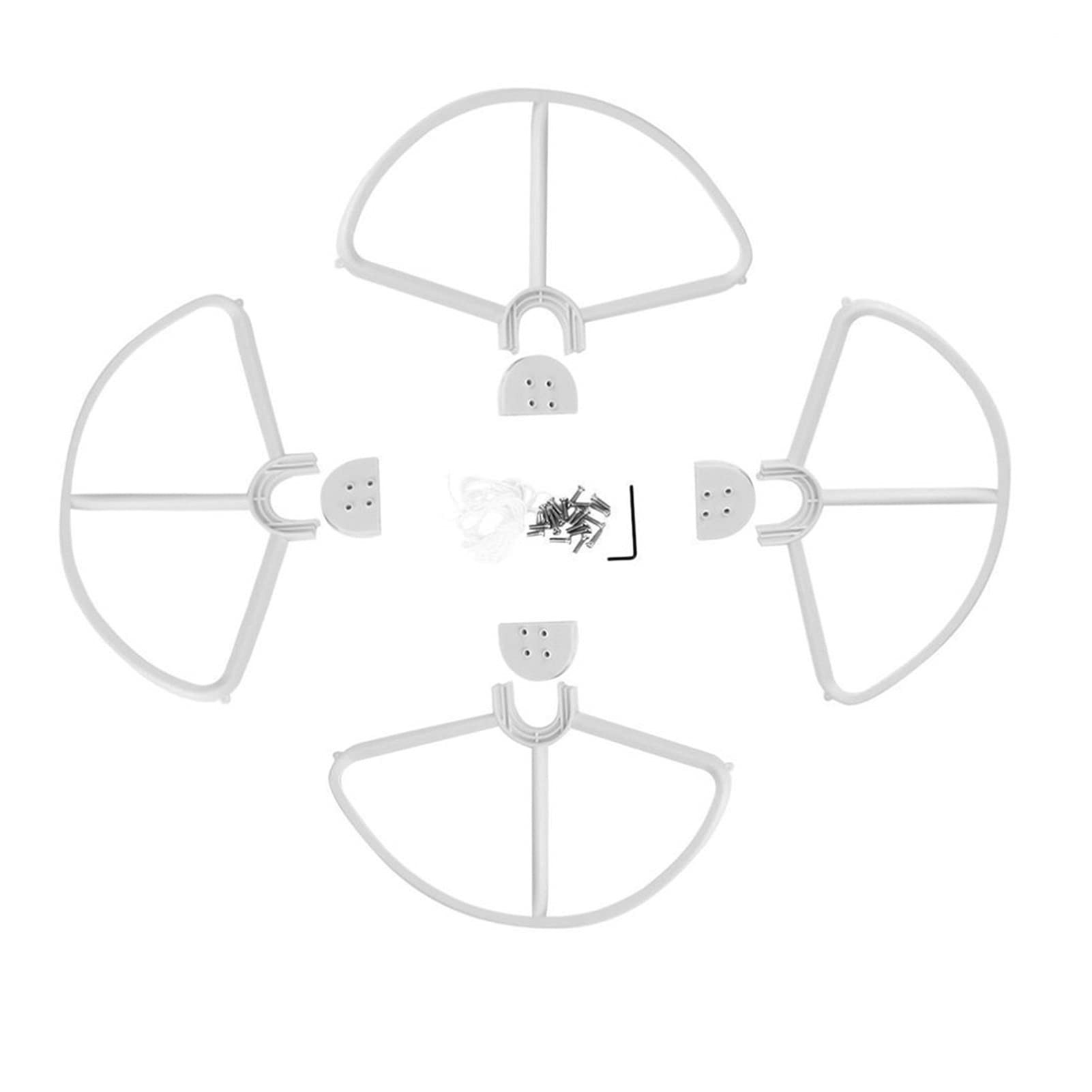 QASULER 4 Stück Schnellverschluss-Propellerschutz, Propeller-Schutz-Dämpferring, for DJI, Phantom 3 Phantom 2 Drohnen-Ersatzteile, Weiß Propellerschutz QASULER 4 Stück Schnellverschluss-Propellerschutz, Propeller-Schutz-Dämpferring, for DJI, Phantom 3 Phantom 2 Drohnen-Ersatzteile, Weiß Propellerschutz von QASULER