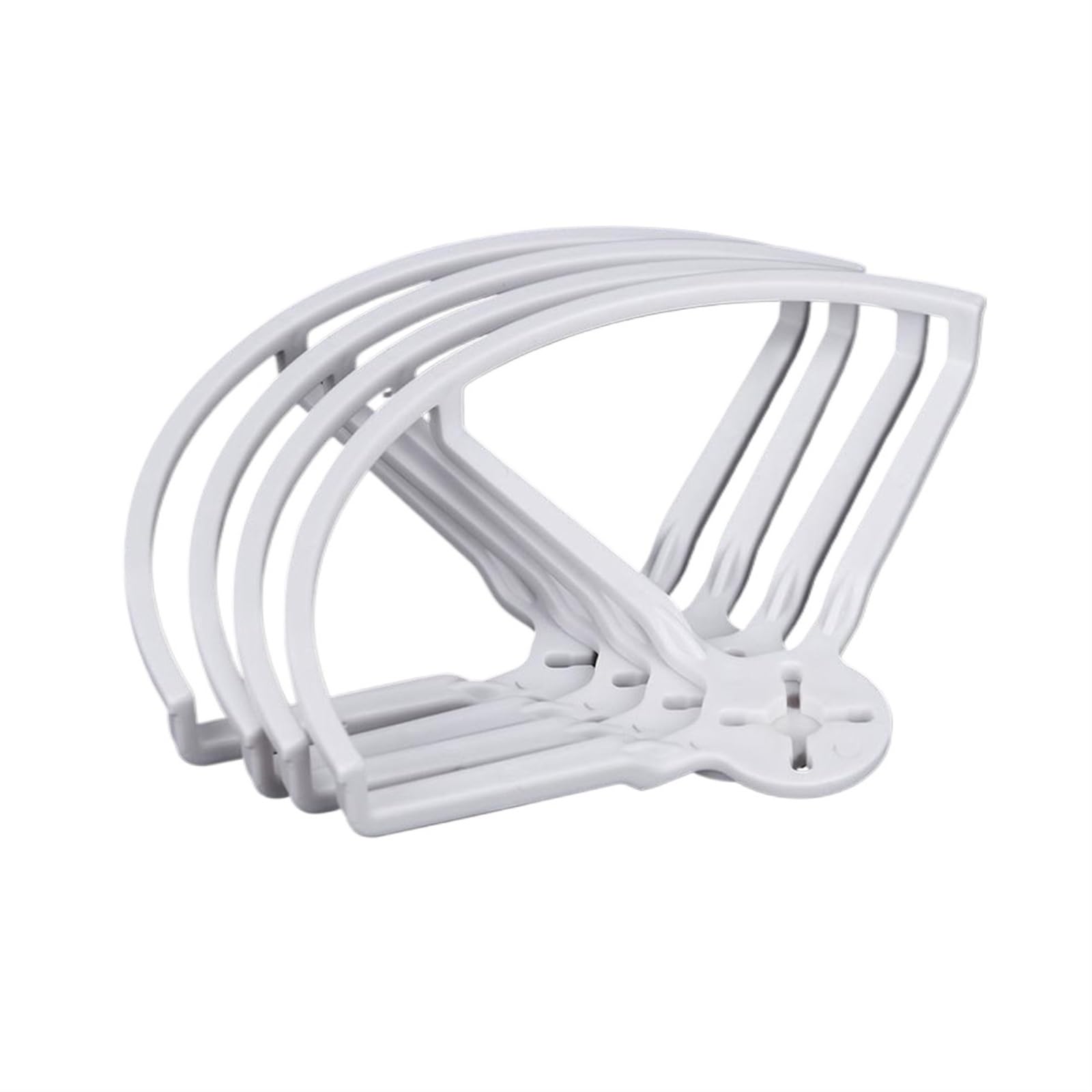 QASULER 4 stücke 4 5 Zoll Propeller Schutz Drone Anti-kollision Schutz Abdeckung Ring 4045 5045 5149 Propeller QAV250 RC Quadcopter Teile Propellerschutz(5 inch Propeller,White) von QASULER