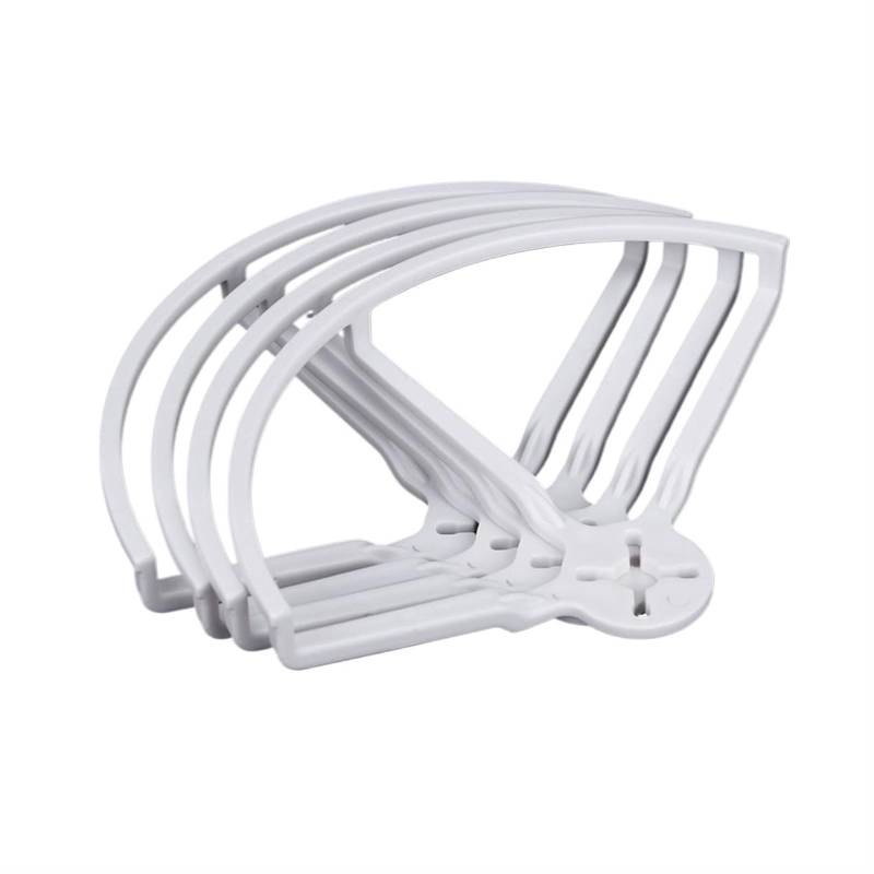 QASULER 4 stücke 4 5 Zoll Propeller Schutz Drone Anti-kollision Schutz Abdeckung Ring 4045 5045 5149 Propeller QAV250 RC Quadcopter Teile Propellerschutz(5 inch Propeller,White) von QASULER
