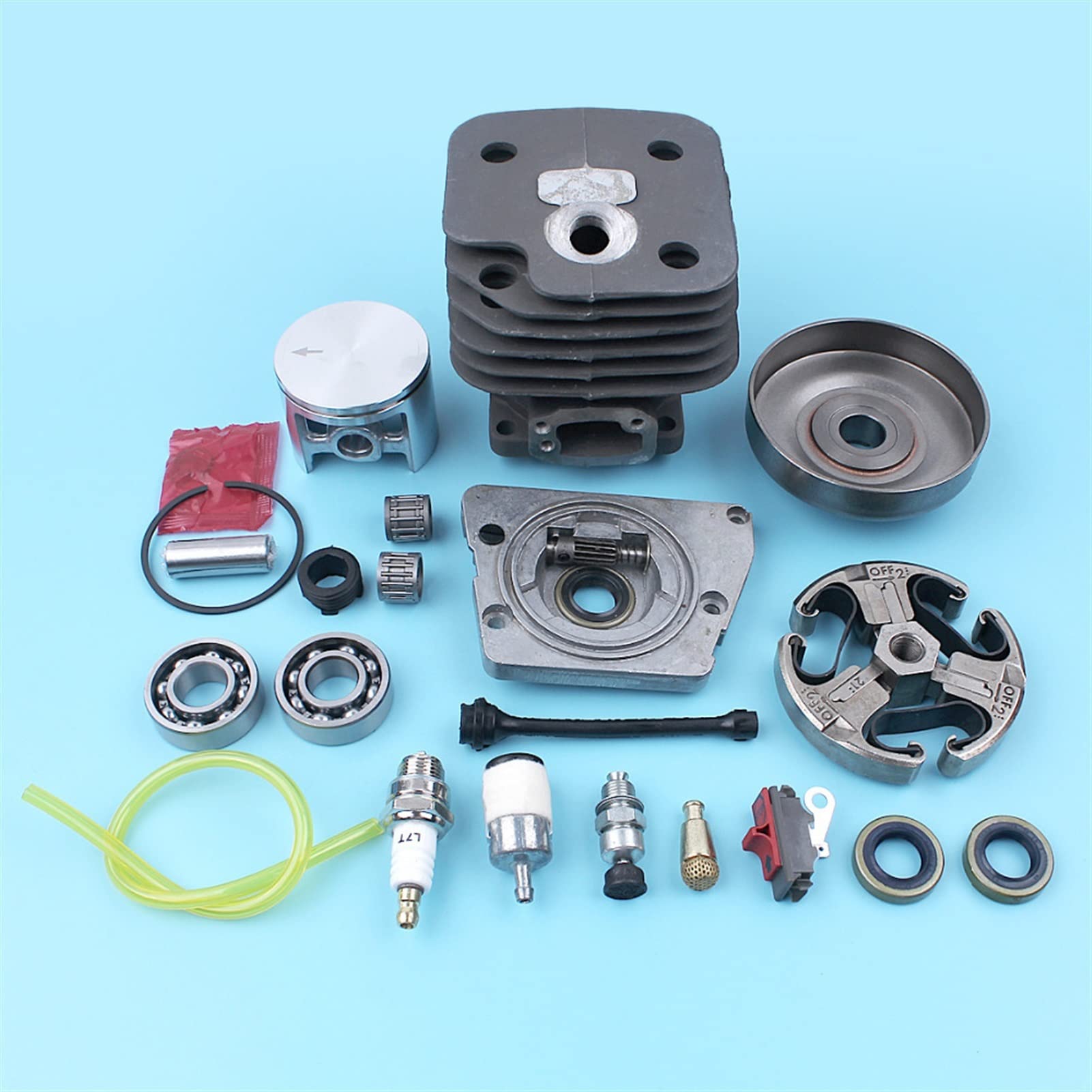 QASULER 52 mm Zylinderkolben, Ölpumpen-Kupplungslager, for Husqvarna 268272272XP 272K Kettensäge, Zündkerze, Stop-Kill-Schalter, Ersatzteil Motorzylinder QASULER 52 mm Zylinderkolben, Ölpumpen-Kupplungslager, for Husqvarna 268272272XP 272K Kettensäge, Zündkerze, Stop-Kill-Schalter, Ersatzteil Motorzylinder von QASULER
