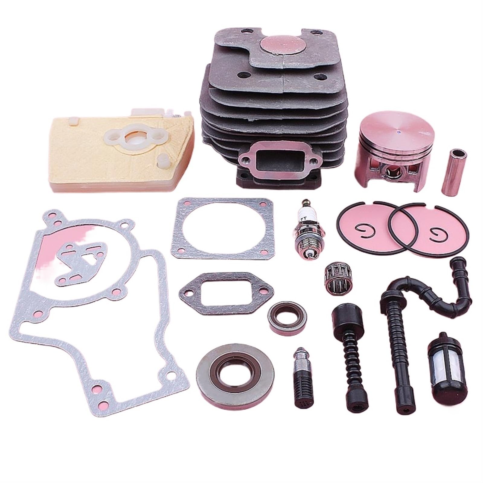 QASULER 52-mm-Zylinderkolben-Luftfilter-Öldichtungssatz, for Stihl MS380 038 Kettensäge 1119 020 1202 1119 120 1611 Kurbelgehäuse-Schalldämpferdichtung Motorzylinder QASULER 52-mm-Zylinderkolben-Luftfilter-Öldichtungssatz, for Stihl MS380 038 Kettensäge 1119 020 1202 1119 120 1611 Kurbelgehäuse-Schalldämpferdichtung Motorzylinder von QASULER