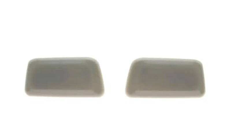 QASULER 85045-0C010 85044-0C010 Scheinwerferwaschdüsenabdeckung Scheinwerfersprühwasserstrahlkappe, for Toyota, Sequoia 2008–2019 850450C010 Abdeckung für Autowaschdüsen(Black Set) von QASULER