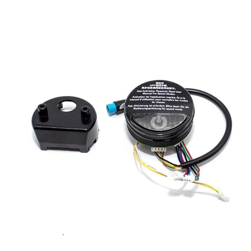 QASULER Armaturenbrettbaugruppe, for Ninebot, ES1 ES2 E22 E22D E25 E45 KickScooter Elektroroller Armaturenbrettschalter Anzeigeteile Dashboard mit Display für Elektroroller(for ES1 ES2) von QASULER