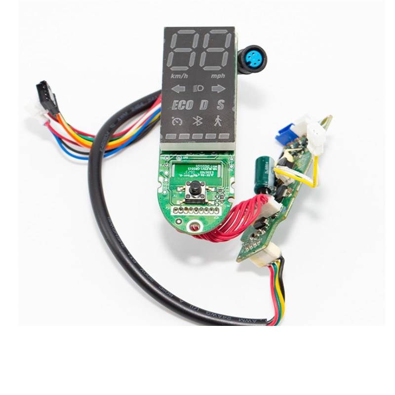 QASULER Armaturenbrettbaugruppe, for Ninebot KickScooter Max G2 Elektroroller, Display-Motherboard-Teile Dashboard mit Display für Elektroroller von QASULER