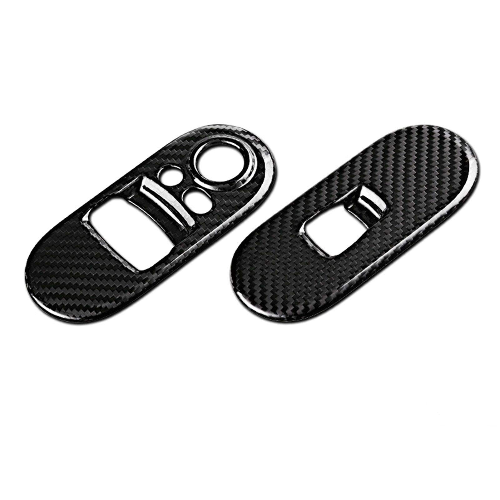 QASULER Aufkleber for die Dekoration der Fensterheber-Schaltertafel im Auto, for, for Mini, Cooper S JCW Clubman Countryman F54 F56 F60 Zubehör Auto-Lüftungsgitter(F56 A) von QASULER