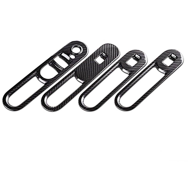 QASULER Aufkleber for die Dekoration der Fensterheber-Schaltertafel im Auto, for, for Mini, Cooper S JCW Clubman Countryman F54 F56 F60 Zubehör Auto-Lüftungsgitter(F60 B) von QASULER