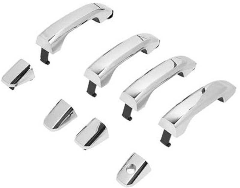 QASULER Außentürgriff, Außentürgriff 22923598 Stilvoller Look Verbesserter G Außentürgriff, for 500 Custom LD 2500 HD 3500 HD LTZ Premier Auto-Außentürgriffabdeckung von QASULER