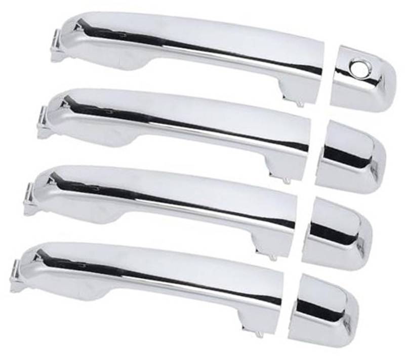 QASULER Außentürgriffsatz, 4-teiliger Außentürgriff 69211?60090 ONT Hinten L Rechts Satz, for 4Runner N280 2010?2024 Auto-Außentürgriffabdeckung von QASULER