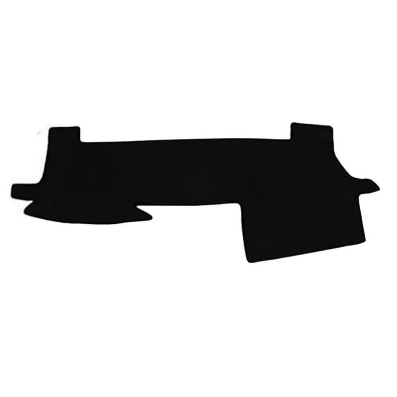 QASULER Auto-Armaturenbrett-Abdeckung, Armaturenbrett-Teppich, for Toyota, Reiz Mark X 2020 2019 2018 2017 2016 2015 2014 2013 2012 2011 2010 Sonnenschutz Armaturenbrettabdeckung(LHD Black) von QASULER