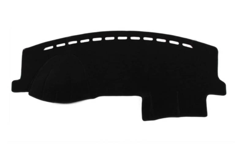 QASULER Auto Armaturenbrett Abdeckung Matte Pad Dash Dashmat Sonnenschutz Instrument Teppich Zubehör, for Skoda, Fabia 2007 2008 2009 2010 2011-2014 Armaturenbrettabdeckung(Black(Black Edge),Left Hand von QASULER
