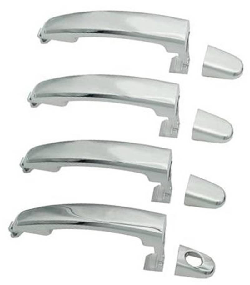 QASULER Auto-Außentürgriff, for Changan, for CS35 2012 2013 2014 2015 2016 2017 Chrom vorne hinten Links rechts 4-teiliges Außenzubehör Auto-Außentürgriffabdeckung von QASULER