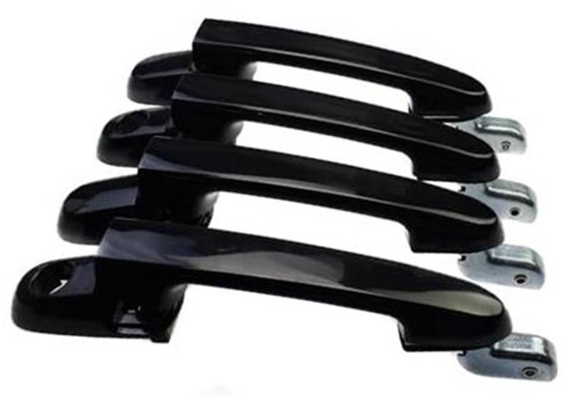 QASULER Auto-Außentürgriff, for Hyundai, for Accent 2006 2007 2008-2011 826501E000CA,826501E050 Außentürgriffe vorne hinten Links rechts Satz Auto-Außentürgriffabdeckung von QASULER