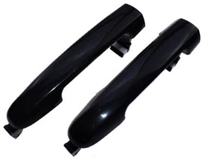 QASULER Auto Außentürgriff, for Hyundai, for Sonata 2006 2007 2008 2009 2010 Vorne Hinten Links Rechts Außenaußen Auto-Außentürgriffabdeckung(Black 2 PCS) von QASULER