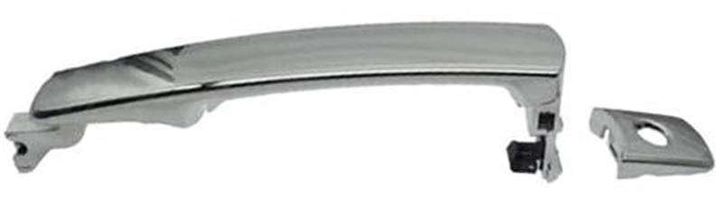 QASULER Auto-Außentürgriff, for Infiniti, FX35 FX45 G35 80640AM205 NI1310129 80640CA012 Chrom-Schwarz Auto-Außentürgriff vorne hinten Links rechts Auto-Außentürgriffabdeckung(Black Front Left Chrome) von QASULER