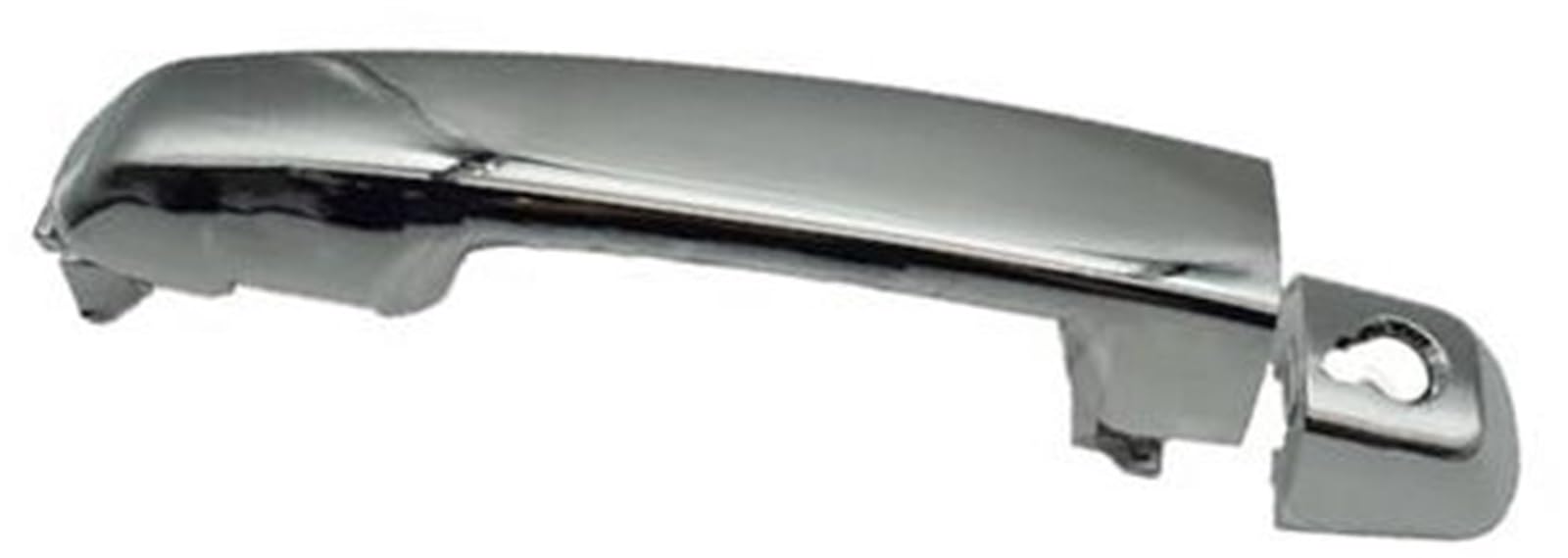 QASULER Auto Außentürgriff, for Lexus, GX460 Executive 2010-2017 2018 69210-60100,69211-60090Chrom Schwarz Vorne Hinten Links Rechts Außen Auto-Außentürgriffabdeckung(Black Front Left Chrome) von QASULER