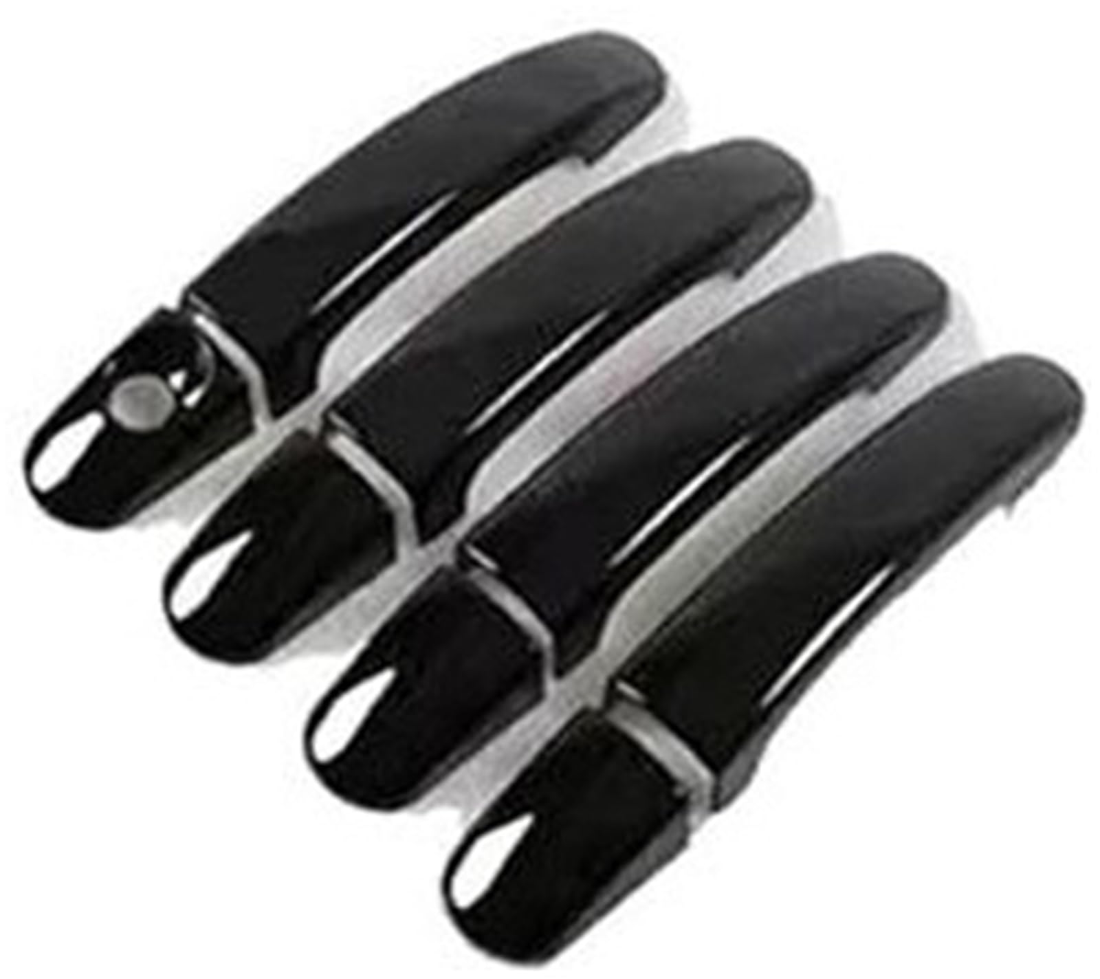 QASULER Auto-Außentürgriff, for Opel, for Astra H 2012~2022, for Holden, for Astra A04 MK3s Abdeckung Außenkratzschutz Dekor Zubehör Auto-Außentürgriffabdeckung(Black 3) von QASULER