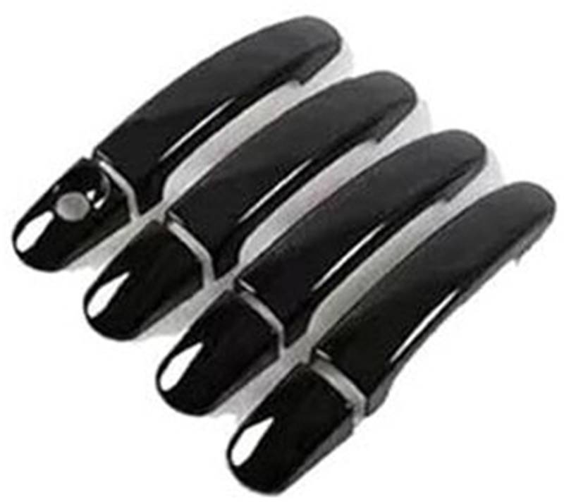 QASULER Auto-Außentürgriff, for Opel, for Astra H 2012~2022, for Holden, for Astra A04 MK3s Abdeckung Außenkratzschutz Dekor Zubehör Auto-Außentürgriffabdeckung(Black 3) von QASULER