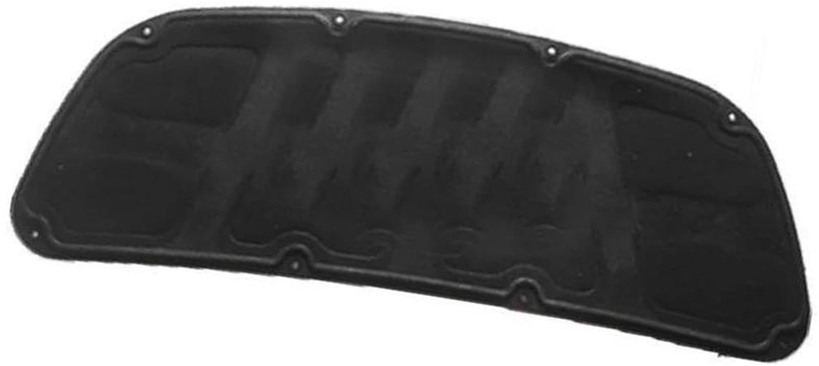 QASULER Auto-Fronthaube, Wärmemotor-Isolierung, Baumwollpolster, schalldicht, for Hyundai, for Elantra, I35, for Avante MD UD 2011-2016(Black Style 1) von QASULER